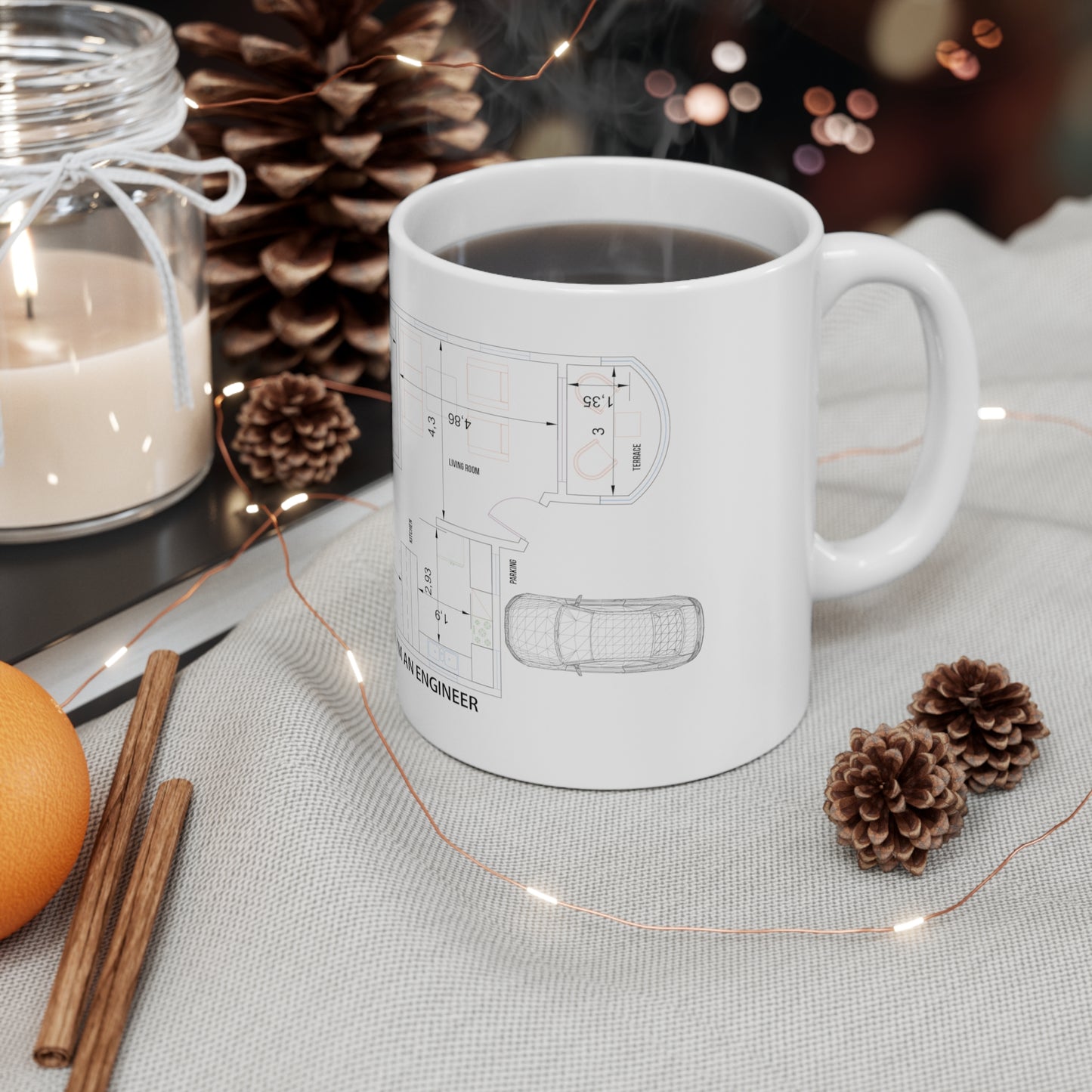 Ceramic Mug Obviously 11oz