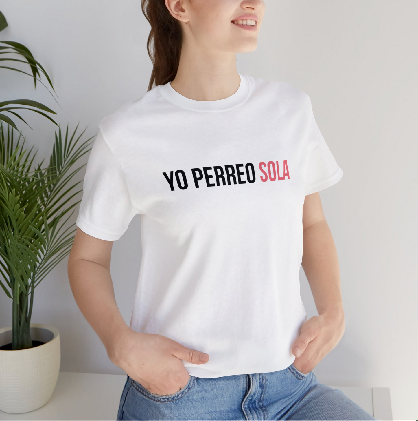 T-shirt Yo perreo sola