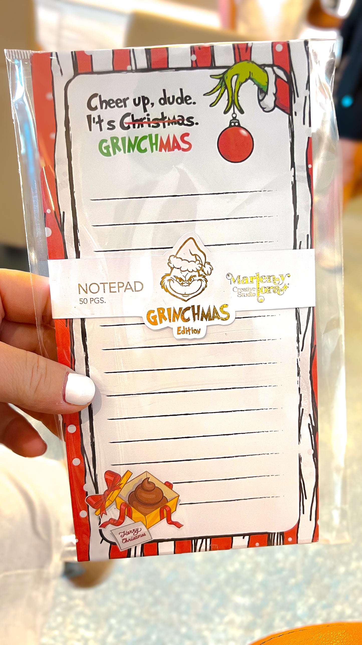 Grinchmas Notepad