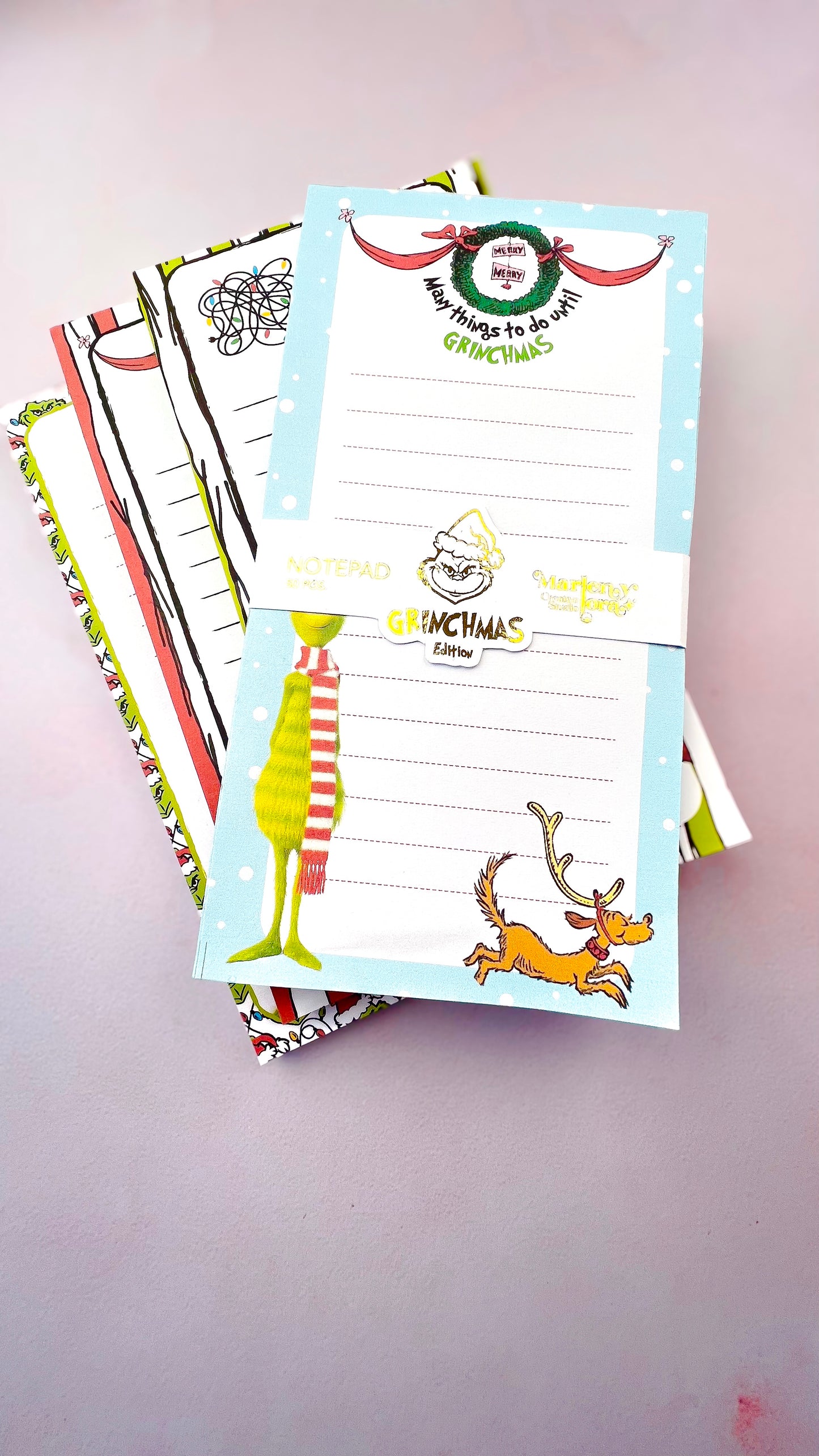 Grinchmas Notepad