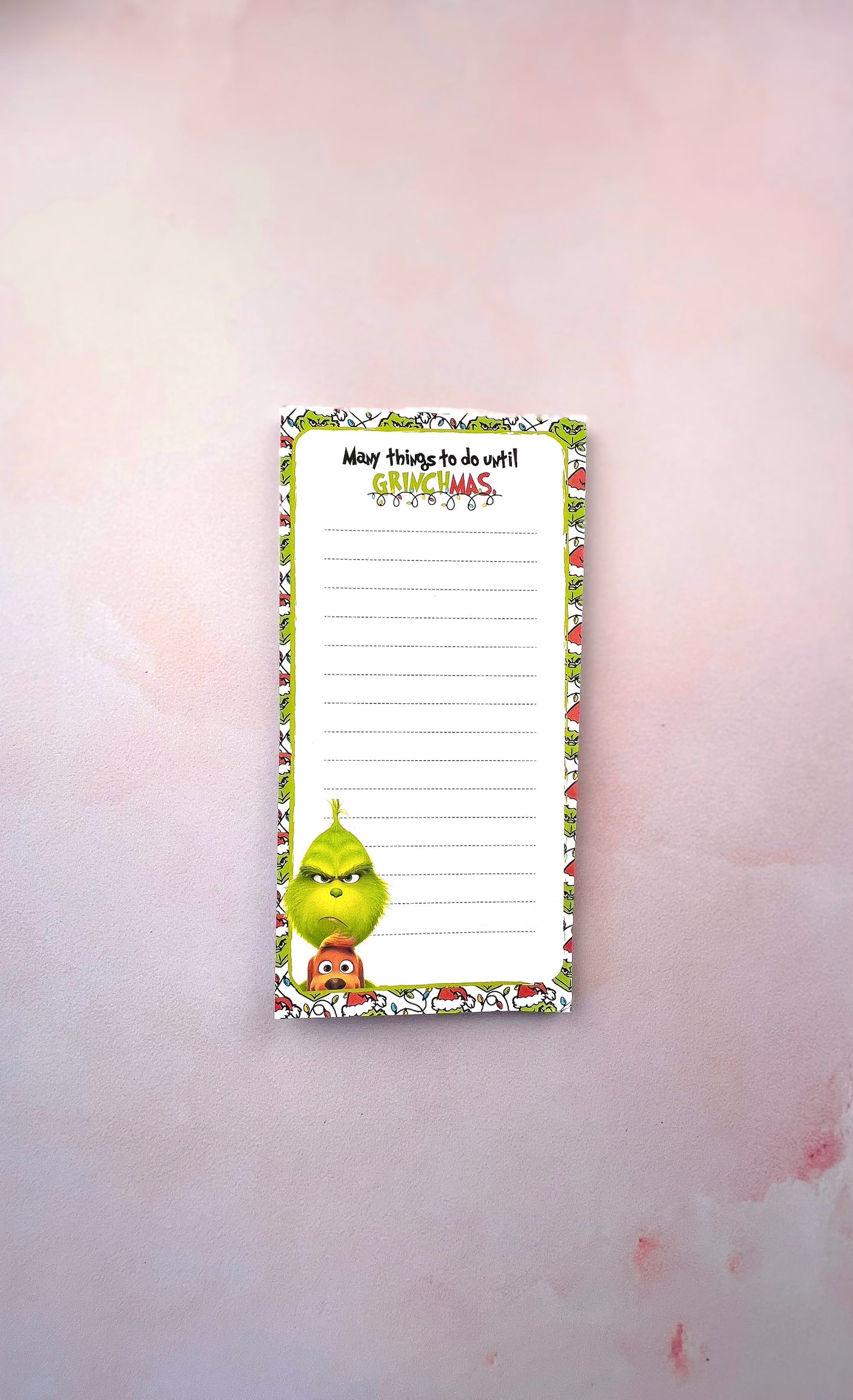 Grinchmas Notepad