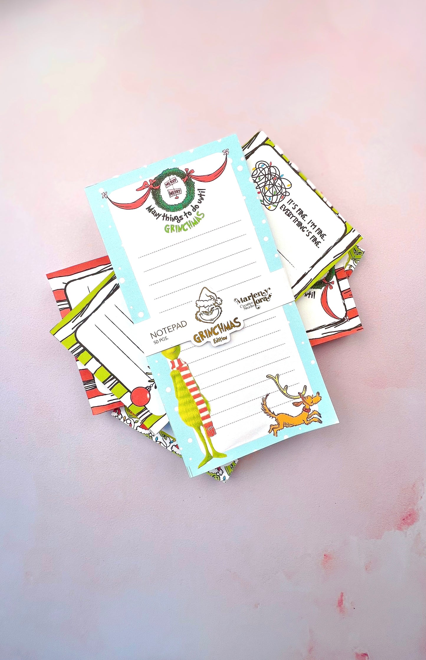 Grinchmas Notepad
