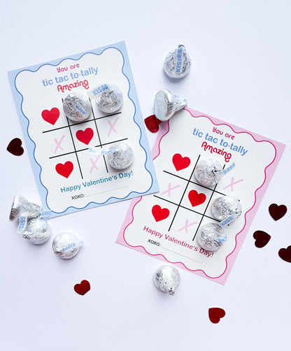 Tic tac toe kisses
