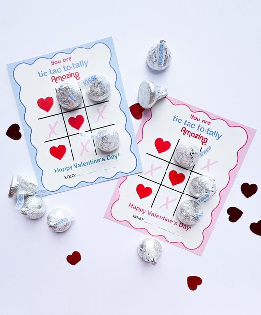 Tic tac toe kisses